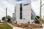 Sydney architecture photographer photographs Interior & exterior architecture photographs of the new Tuggerah Lakes Private Hospital for Red Eye Construction Company